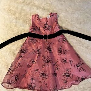 Blueberi boulevard pink floral dress